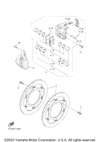 Front Brake Caliper