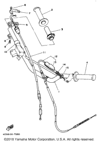 Steering Handle Cable