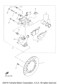 Rear Brake Caliper