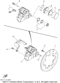 Rear Brake Caliper
