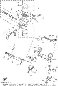 Front Master Cylinder