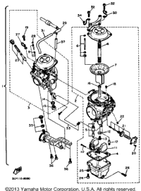 Carburetor California Model Only