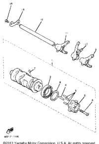 Shift Cam Fork