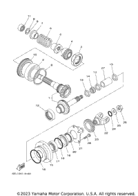 Middle Drive Gear