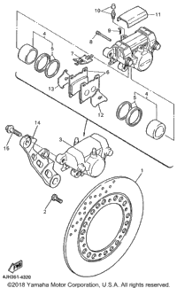 Rear Brake Caliper
