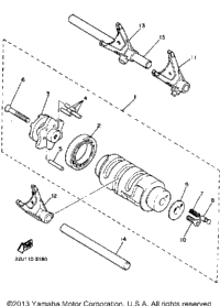 Shift Cam Fork