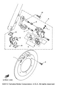 Front Brake Caliper