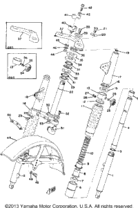 Front Fork - Front Fender