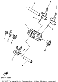Shift Cam Fork
