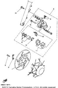 Front Brake Caliper