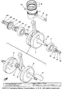 Crank - Piston