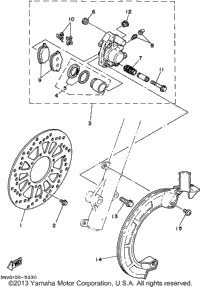 Front Brake Caliper