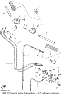 Steering Handle Cable