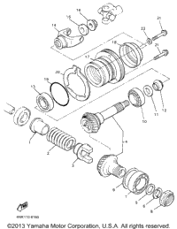 Middle Drive Gear
