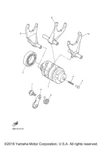Shift Cam Fork