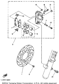 Front Brake Caliper