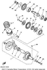 Crankshaft Piston