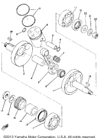 Crank - Piston