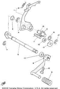 Shift Shaft-Pedal