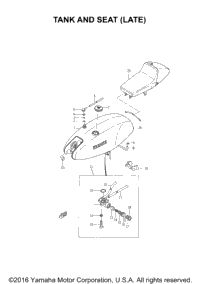 Fuel Tank And Seat Late