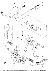Stand - Brake Pedal