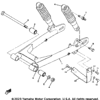 Rear Arm - Rear Cushion - Chain Case