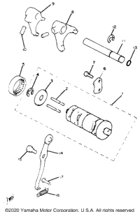 Shift Cam Fork