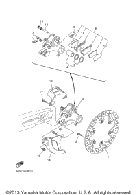 Rear Brake Caliper