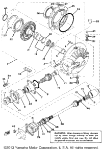 Final Drive Gear - Drive Shaft