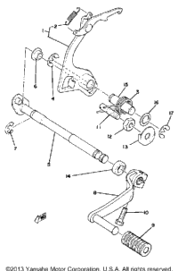 Shift Shaft-Pedal