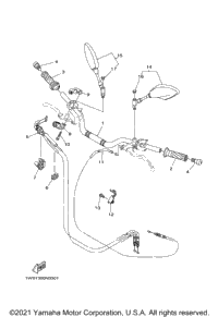 Steering Handle Cable