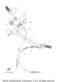 Steering Handle Cable