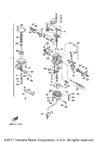 Carburetor Srx250tc