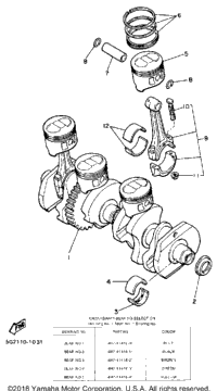 Crankshaft Piston