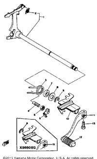 Shift Shaft Pedal