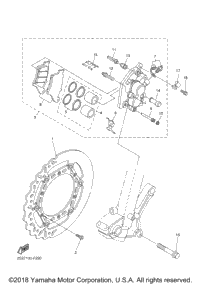 Front Brake Caliper