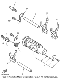 Shift Cam Fork