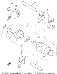 Shift Cam-Fork