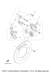 Front Brake Caliper