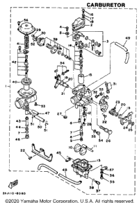 Carburetor (Non-California Model)