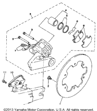 Rear Brake Caliper