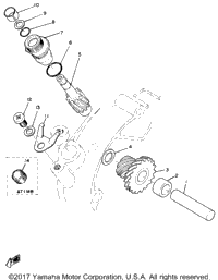Tachometer Gear