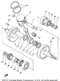 Crank - Piston