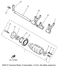 Shift Cam Fork