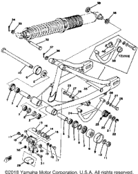 Swing Arm Yz250d - E