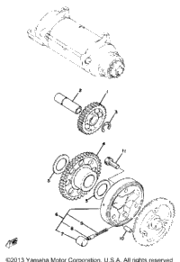 Starting Motor Unit