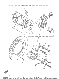 Front Brake Caliper