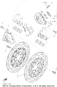 Front Brake Caliper