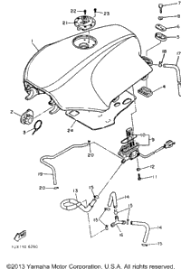 Fuel Tank Fj1200s