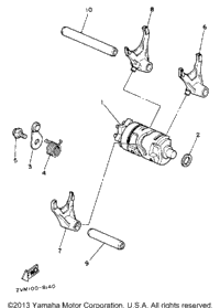 Shift Cam Fork